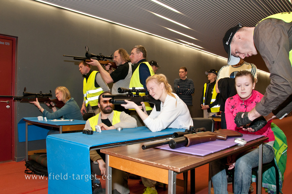 Laskevõistlus läks päris hoogsalt